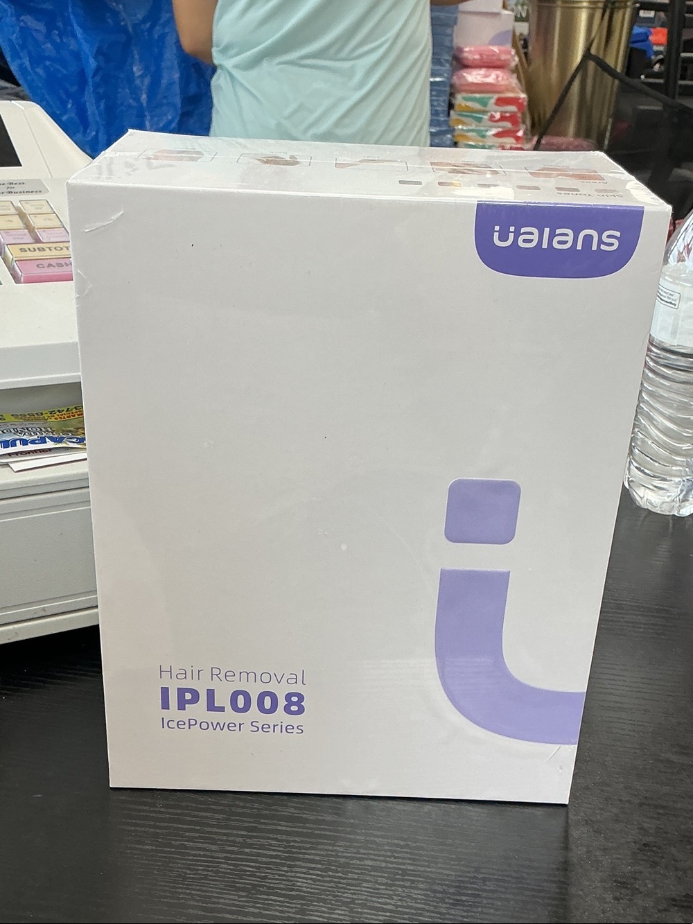 Suolen IPL008 IcePower Hair Removal Device - White & Lavender